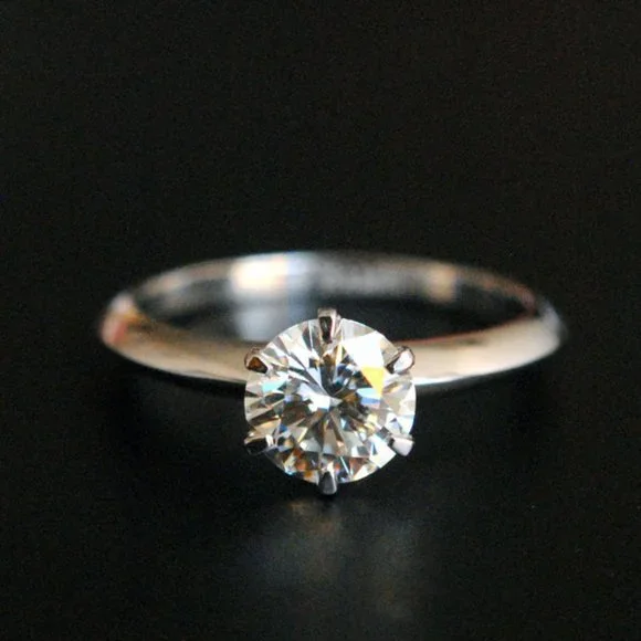 Certified 1ct. t.w. Diamond Solitaire Engagement Ring - Picture 3 of 17